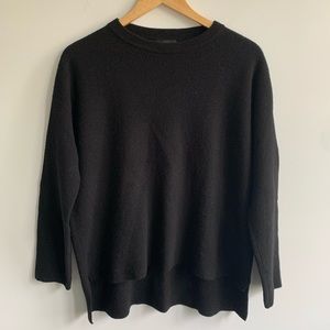 COS Black Sweater Knitwear Size L